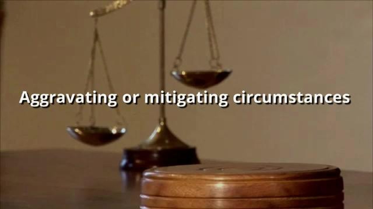 How Offenders Are Sentenced