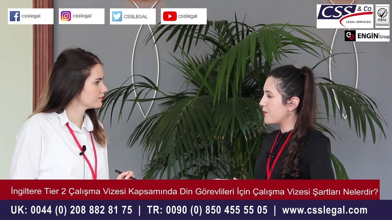 Din Görevlileri İçin İngiltere Çalışma Vizesi Şartları Nelerdir? - CSS LEGAL