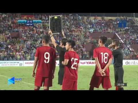 Nã đại bác rung chuyển khung thành U23 Myanmar, Martin Lò chào hàng khán giả Việt nam| NEXT SPORTS