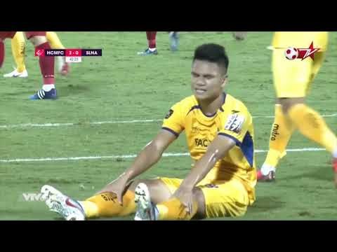 Khoan thủng hàng phòng ngự SLNA chắc nhất V-League, TP HCM vững vàng ngôi đầu | NEXT SPORTS