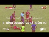 Cầu thủ đánh nhau như phim chưởng trong trận B. Bình Dương vs Sài Gòn FC| NEXT SPORTS
