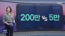 [오늘 이 뉴스] 200만 vs 5만 外