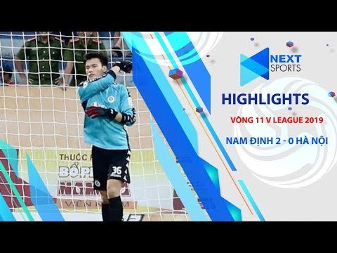 Bùi Tiến Dũng làm nền cho siêu phẩm, Nam Định tạo cú sốc cực lớn tại V League 2019 | NEXT SPORTS