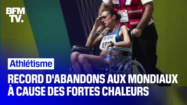 Mondiaux d'athlétisme à Doha: record d'abandons à cause des fortes chaleurs