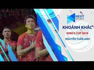 Giây phút Tuấn Anh nghẹn ngào hát Quốc ca khi trở lại trong màu áo ĐTVN | NEXT SPORTS