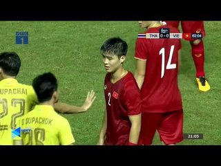 Thái Lan và Việt Nam xô xát, Văn Hậu ăn tát, Văn Toàn nhận thẻ | NEXT SPORTS
