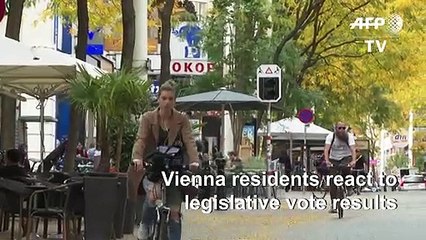 Austrians in Vienna react day after legislative elections