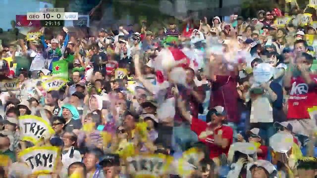 Extended Highlights : Georgia v Uruguay - Rugby World Cup 2019