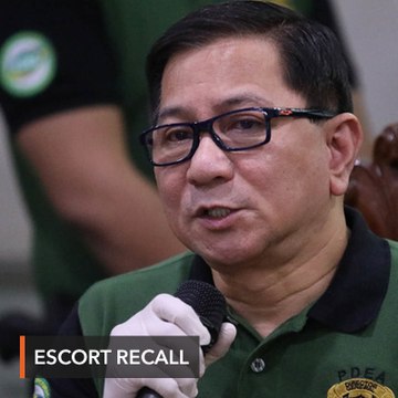 After 'ninja cops' revelation, PNP recalls PDEA chief's escorts