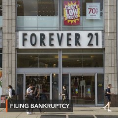 Fast-fashion retailer Forever 21 files for bankruptcy