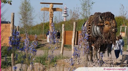 Inauguration du Nouveau Monde du Parc de Sainte-Croix