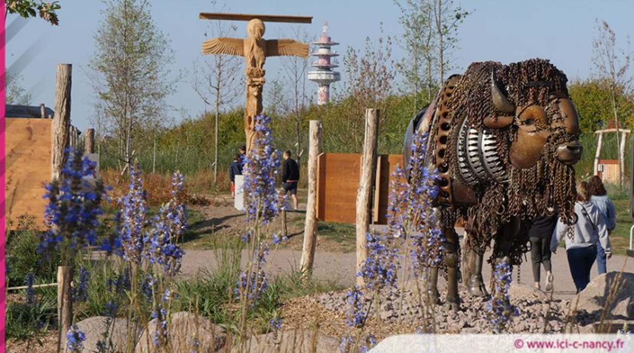 Inauguration du Nouveau Monde du Parc de Sainte-Croix