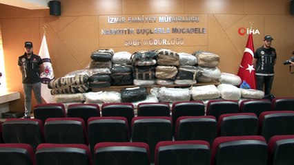 Bir anahtardan yola çıkan ekipler bir ton uyuşturucu buldu