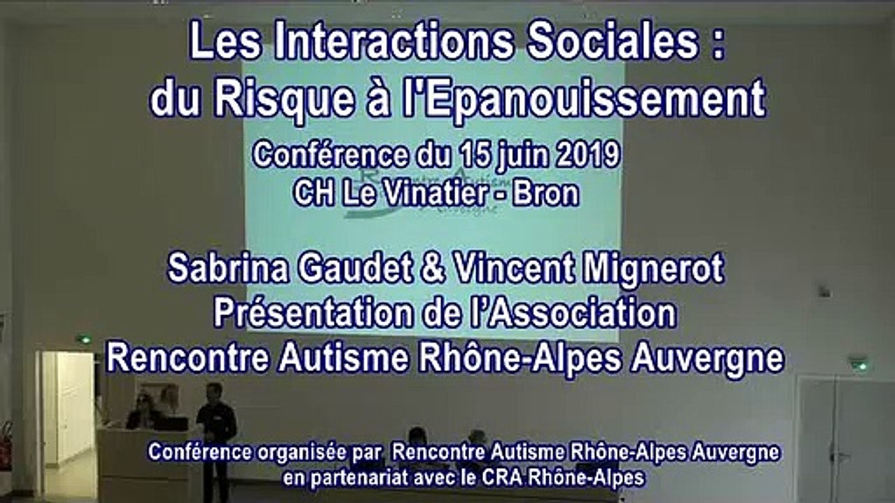Les Interactions Sociales : Introduction avec l'Association Rencontre Autisme Rhône-Alpes Auvergne