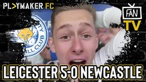 Fan TV | Leicester 5-0 Newcastle | Magpies fans sing through the pain