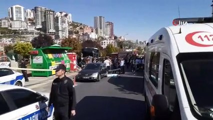 Ankara'da halk otobüsü durağa daldı: 3 ölü