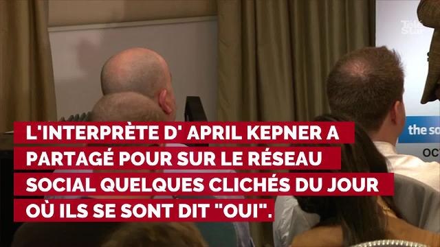 Grey's Anatomy : Sarah Drew (April) dévoile de magnifiques photos de son mariage