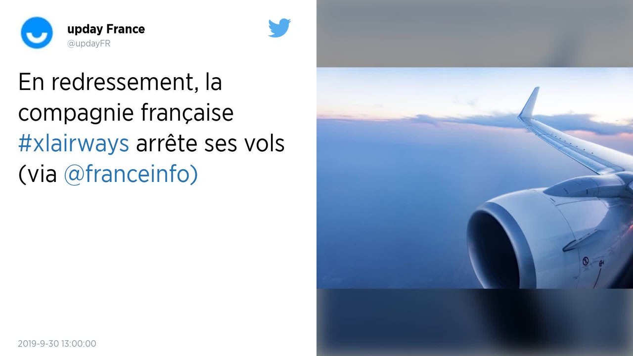 La compagnie XL Airways, en redressement judiciaire, interrompt ses vols