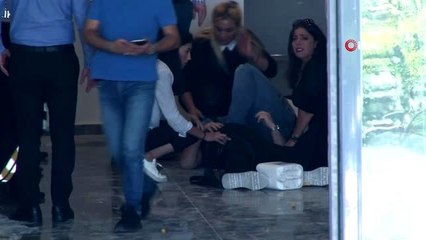 Bahçelievler'de lüks sitede dehşet anları