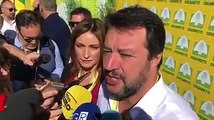 Bologna - Salvini La Lega farà barricate per difendere l'agricoltura italiana (29.09.19)