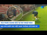 HLV Park tự tay nhặt rác sau khi giúp U22 Việt Nam thắng Kitchee SC | NEXT SPORTS