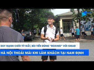 Bùi Tiến Dũng "boxing" với Omar, Duy Mạnh cười tít mắt trước đại chiến với Nam Định | NEXT SPORTS