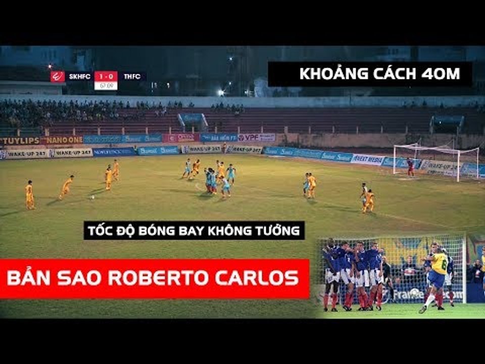 Bản sao của Roberto Carlos cùng cú đá phạt uy lực từ khoảng cách lên tới gần 40 mét | NEXT SPORTS