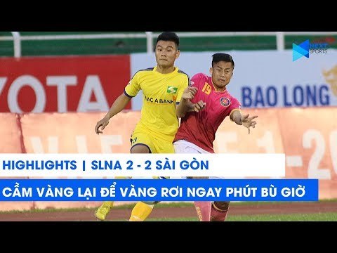 Vàng rơi phút bù giờ, SLNA chia điểm đầy đáng tiếc trước Sài Gòn ngay tại sân Vinh | NEXT SPORTS