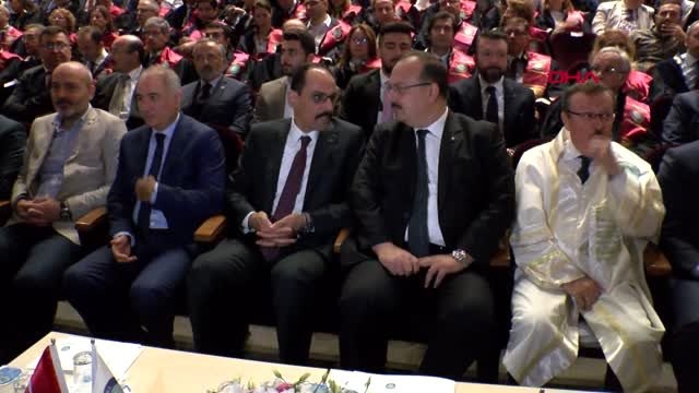Bursa ibrahim kalın, uludağ üniversitesi'nin yeni yıl açılış törenine katıldı
