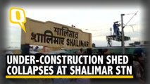 Under-Construction Shed Collapses at Shalimar Station