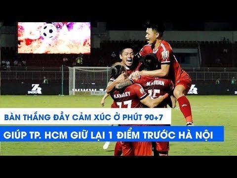Bàn thắng phút 90'+7 khiến CLB TP. HCM vỡ òa còn Hà Nội FC ngao ngán | NEXT SPORTS