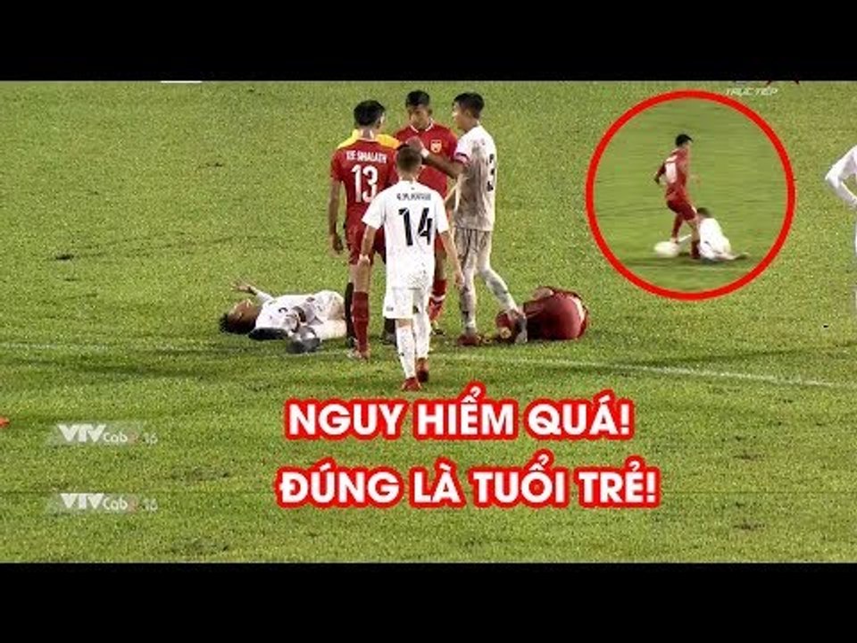 Kinh hoàng cầu thủ trẻ Lào dùng gầm giày ''phang'' đối thủ tại Giải U18 Đông Nam Á | NEXT SPORTS