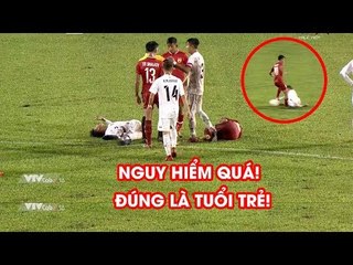 Kinh hoàng cầu thủ trẻ Lào dùng gầm giày ''phang'' đối thủ tại Giải U18 Đông Nam Á | NEXT SPORTS