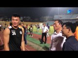 Thủ môn Bùi Tiến Dũng xúc động gặp lại đồng đội cũ trong ngày Thanh Hóa thua đậm Hà Nội |NEXT SPORTS