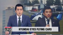 South Korea's Hyundai Motor Group hires ex-NASA researcher to develop flying cars
