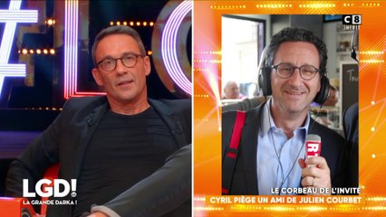 Le corbeau de l'invité : Bernard Sabbah, un ami de Julien Courbet est piégé par Cyril Hanouna