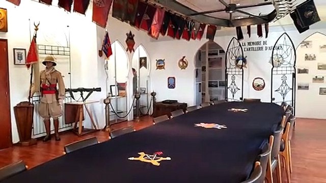 Capitaine Daniel, officier tradition du 68e RAA