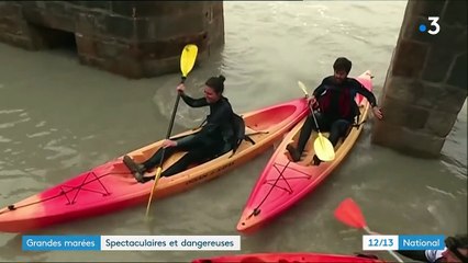 Des grandes marées impressionnantes dans le nord de la France