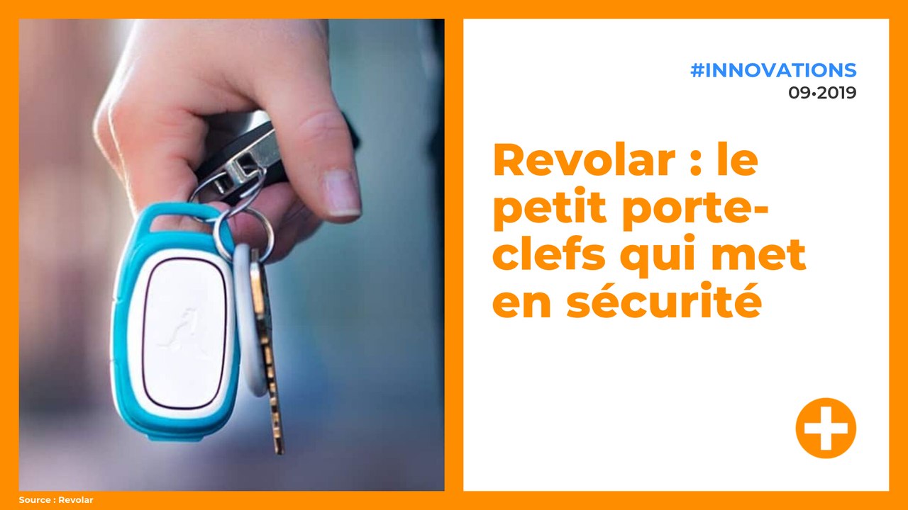 Revolar : le petit porte-clefs qui met en sécurité