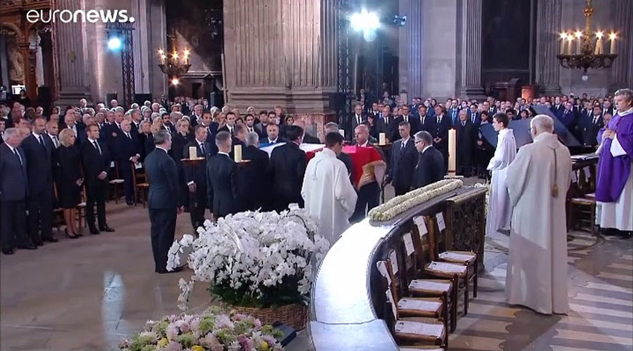 La Francia si ferma per i funerali di Jacques Chirac