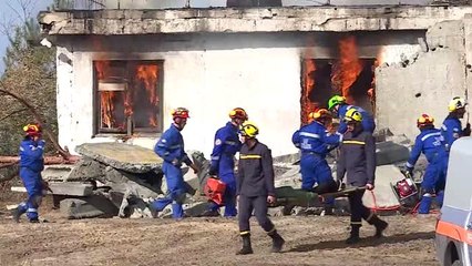 İçişleri Bakanı Soylu, Ukrayna'da tatbikata katıldı (2)