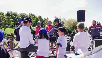 Başkentte 'Scooter ve Bisiklete Binme Etkinliği' düzenlendi