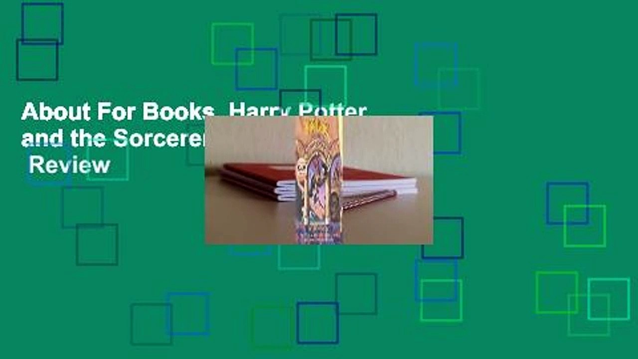 About For Books  Harry Potter and the Sorcerer's Stone  Review