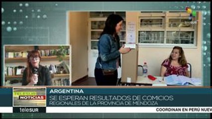 Argentina: en breve empezarán a difundir datos de elección en Mendoza