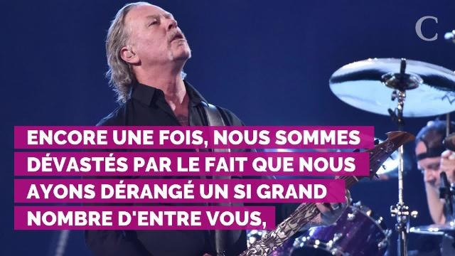 Le chanteur de Metallica de nouveau envoyé en cure de désintoxication : le groupe annule sa tournée