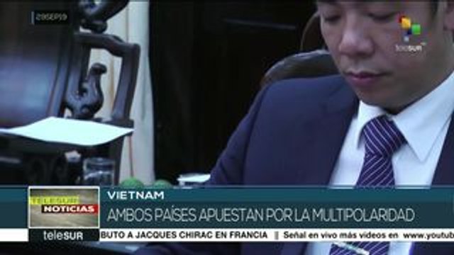 teleSUR Noticias: Venezuela y Vietnam fortalecen lazos de cooperación