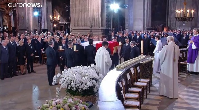 Líderes mundiales se reúnen en París para el funeral de Jacques Chirac