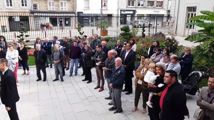 Vesoul : l’hommage en toute simplicité à Jacques Chirac