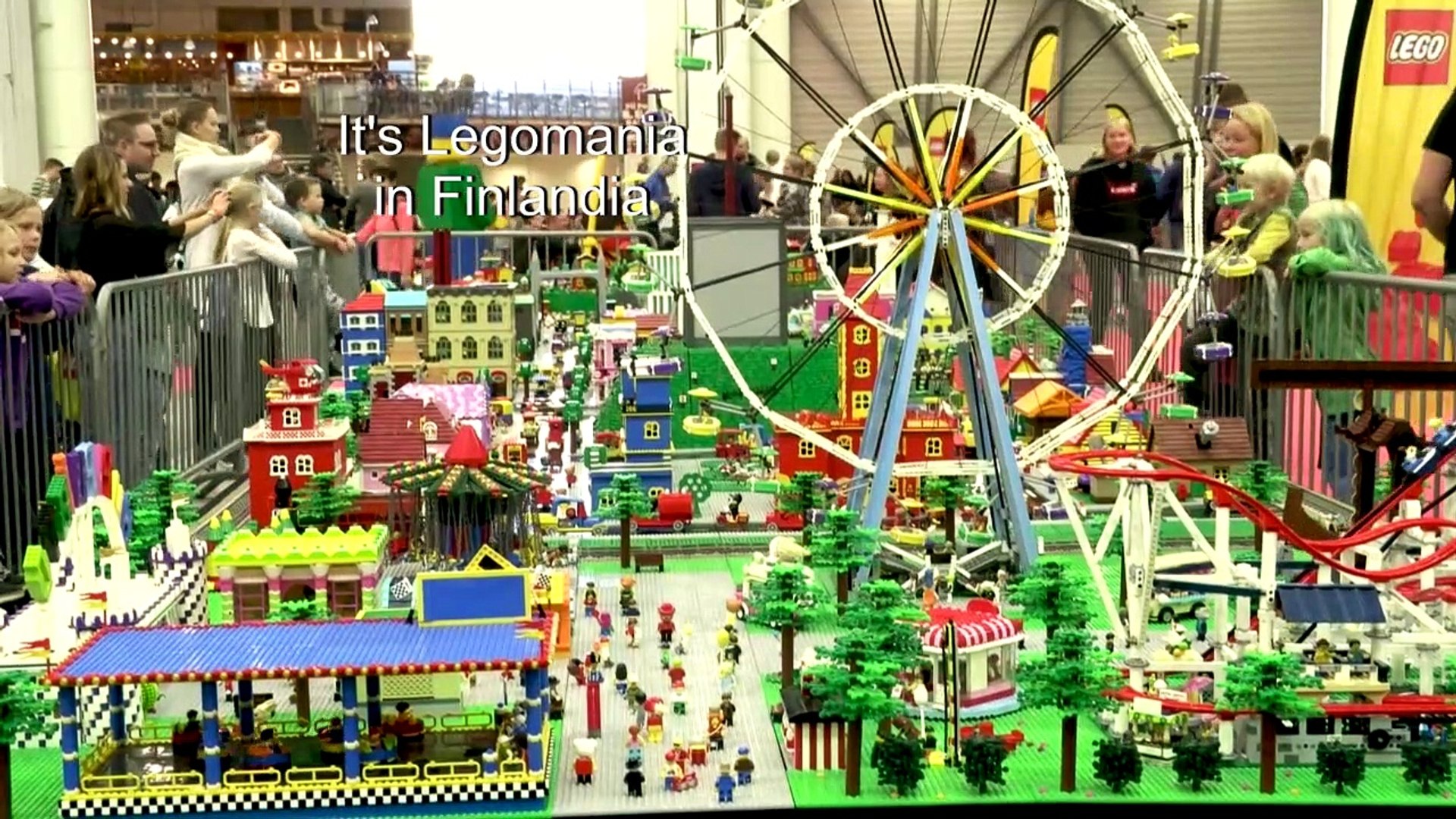 Thousands of Lego fans gather to build megacity in Finland - Vidéo  Dailymotion