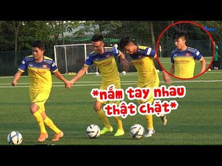 Game cực vui khiến Martin Lò, Tiến Linh cười ngất trong buổi tập đầu tiên của U22 VN| NEXT SPORTS